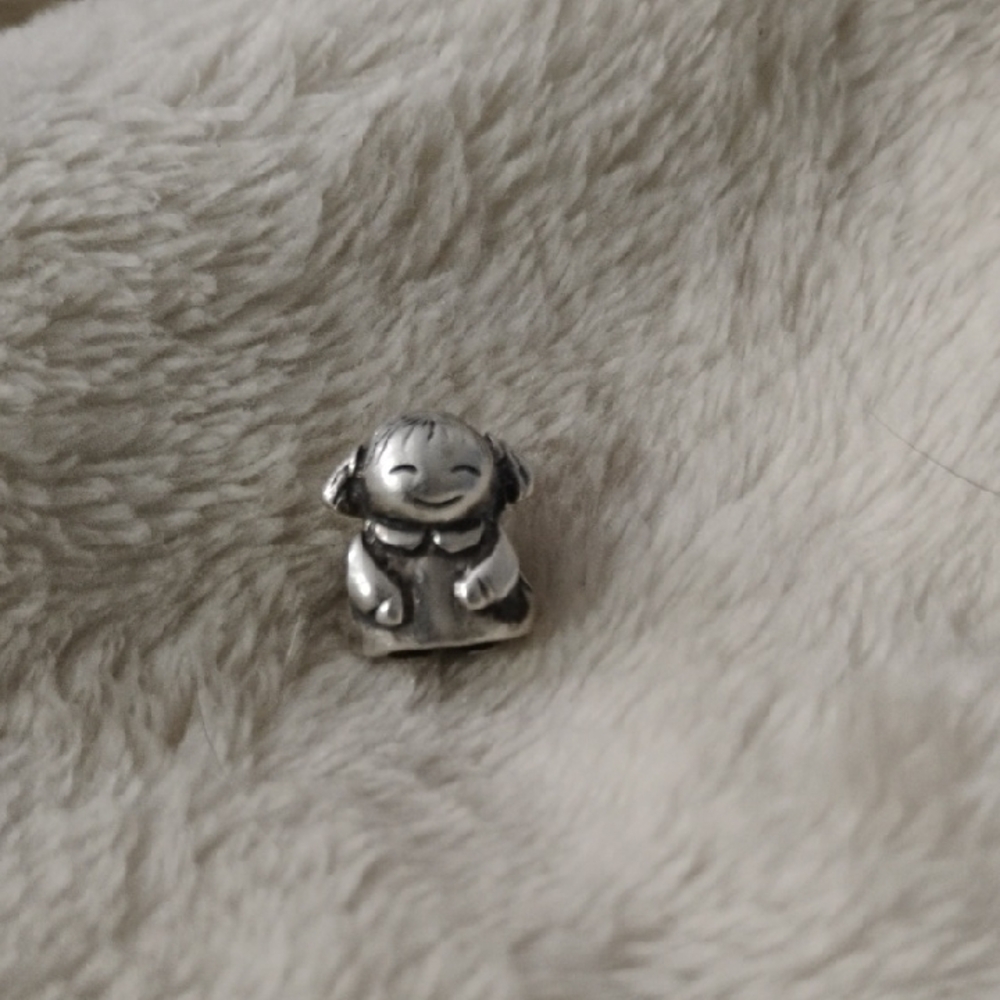 Pandora Silver Vintage Little Girl Charm